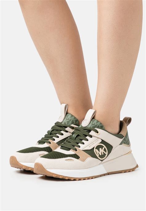 groene michael kors sneakers|Michael Kors green shoes women.